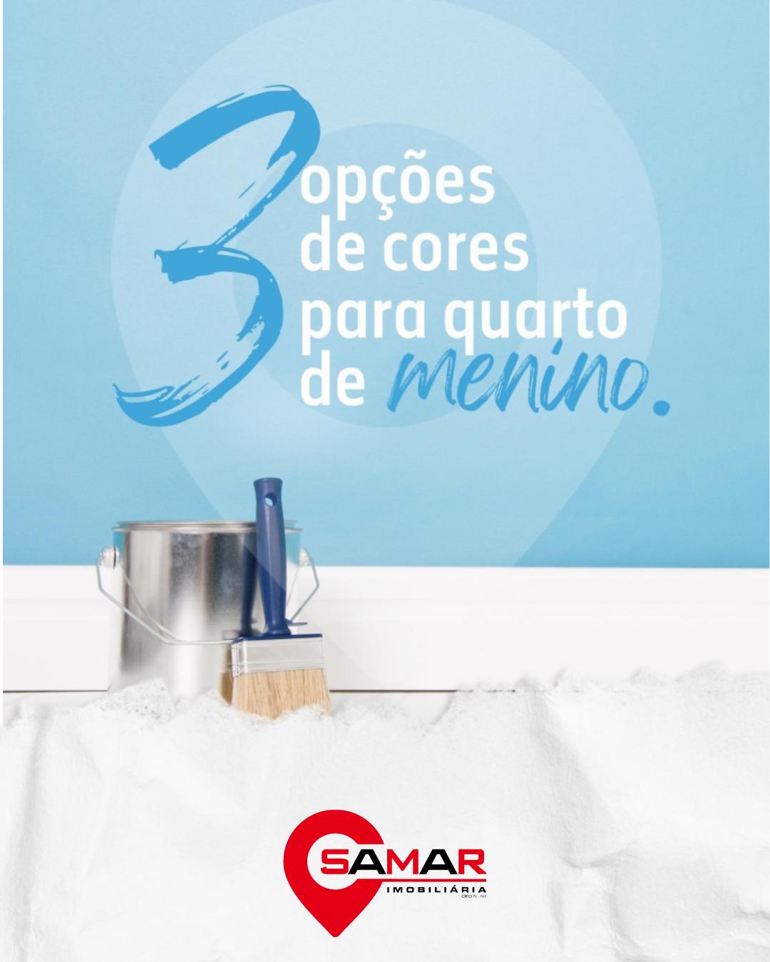 3 opções de cores aconchegantes para quarto de menino